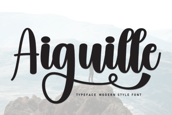 Aiguille: A Refined Handwritten Font for Digital Branding