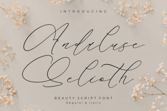 Andaluse Selioth: A Luxurious Script Font for Real Brand Moments