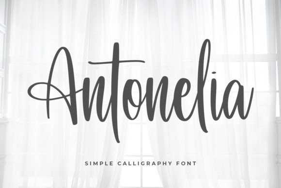 Antonelia: A Handwritten Font That Builds Brand Warmth