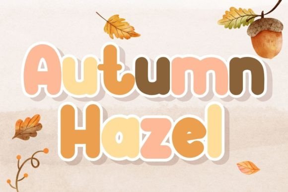 Autumn Hazel: A Script Font That Elevates Marketing Visuals