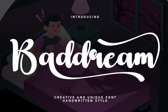 Baddream: A Classy Script Font for Small Business Branding