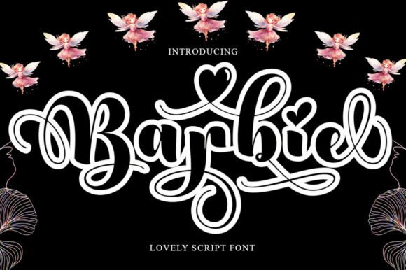 Barbie Outline: A Handwritten Font That Feels Like Your Brand’s Best Friend