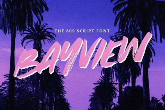 Bayview: A Hand-Drawn Script Font That Breathes Life Into Editorial Moments