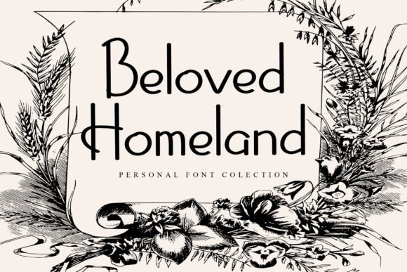 Beloved Homeland: A Premium Script Font That Elevates Your Brand