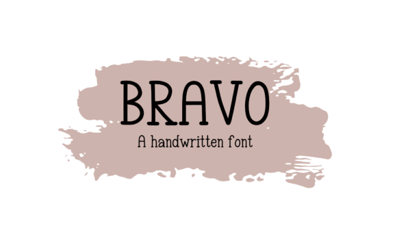 Bravo: A Handwritten Font for Editorial Charm