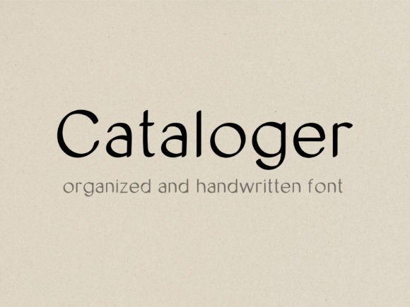 Catologer: A Clean, Legible Script Font for Digital Branding