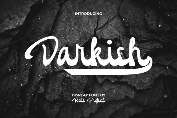 Darkish: A Bold Script Font That Makes Your Campaign Stand Out