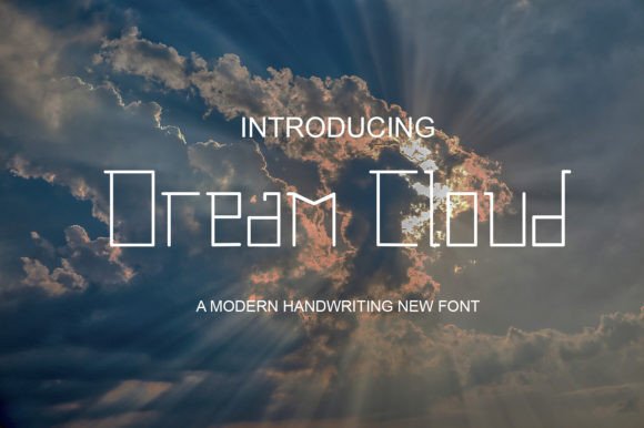 Dream Cloud: A Delicate Handwritten Font for Digital Branding