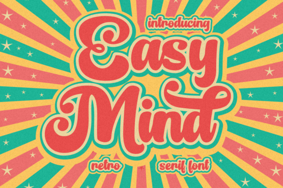 Easy Mind: A Retro Script Font for Editorial Impact
