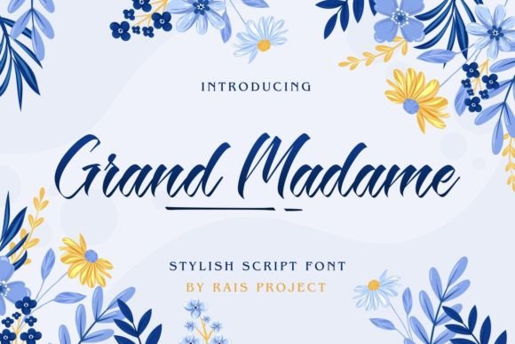 Grand Madame: A Refined Script Font for Real Small Business Branding