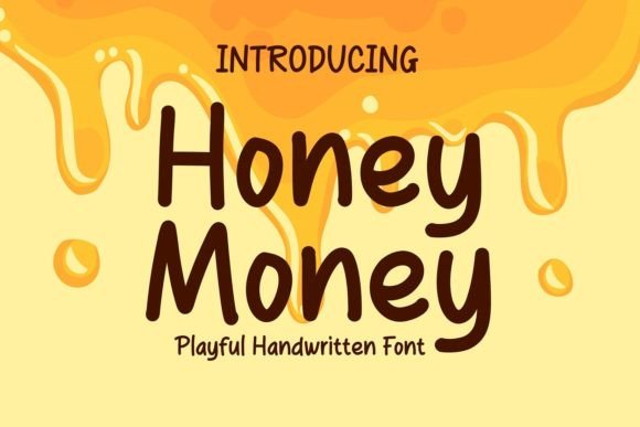Honey Money: A Handwritten Font That Feels Like a Warm Invitation