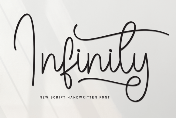 Infinity: A Friendly Handwritten Font for Digital Brands