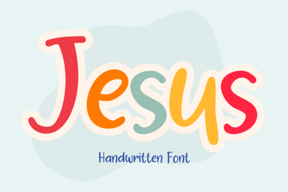 Jesus Handwritten Font for Web Design