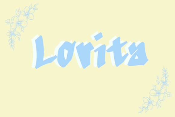 Lorita: A Sweet Handwritten Font for Small Business Branding