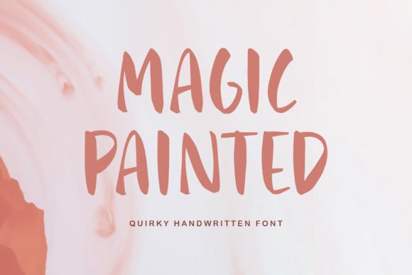 Magic Painted: A Friendly Handwritten Font for Real Small Businesses