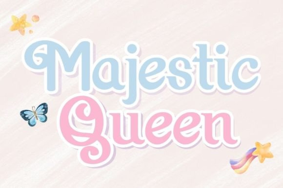 Majestic Queen: A Display Font That Elevates Digital Branding