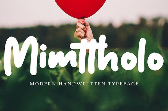 Mimttholo: A Handwritten Font That Makes Your Campaign Feel Human