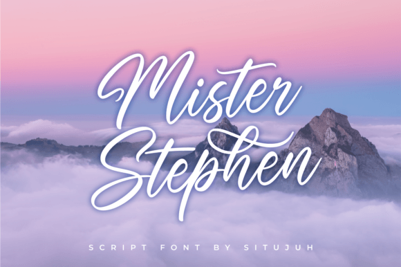 Mister Stephen: A Handwritten Font That Feels Human Online
