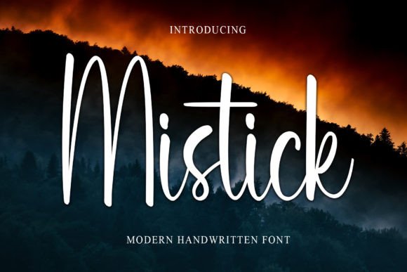 Mistick: A Handwritten Font That Elevates Real Small Business Branding