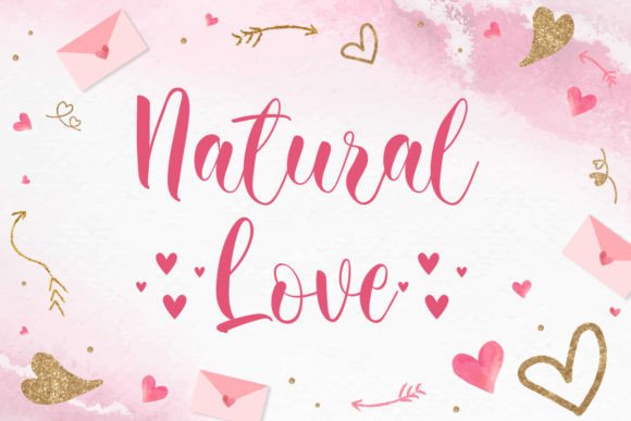 Natural Love: A Handwritten Font That Earns Its Place in Real Campaigns