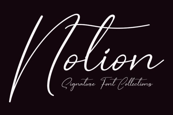 Notion: A Sweet Handwritten Font for Digital Branding
