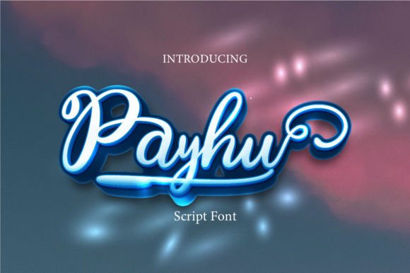 Payhu: A Refined Script Font for Editorial Design