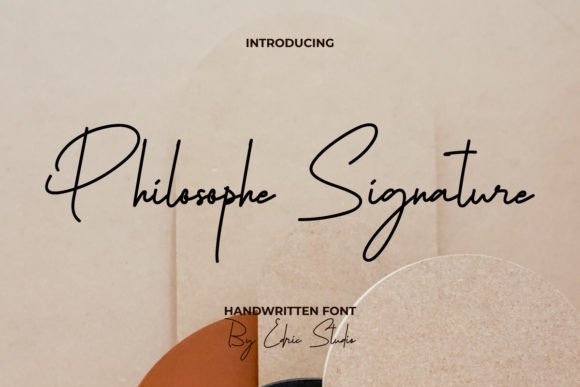 Philosophe Signature: A Handwritten Font That Makes Your Brand Feel Intentional