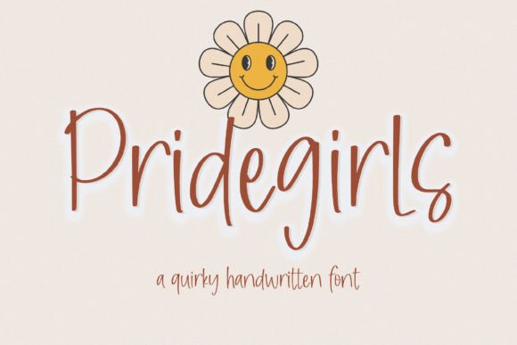 Pridegirls: A Quirky Handwritten Font for Scroll-Stopping Campaigns