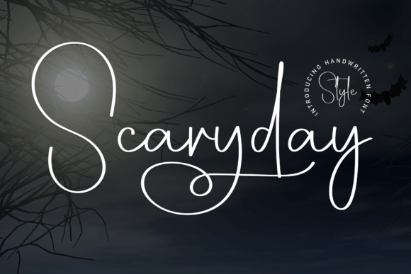 Scaryday: A Handwritten Font That Feels Like a Quiet Conversation