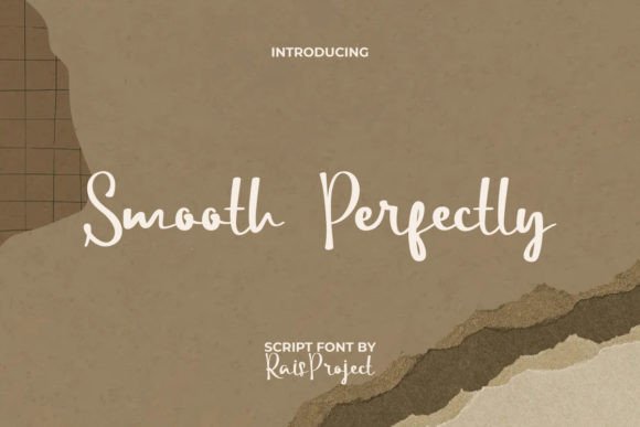 Smooth Perfectly: A Refined Script Font for Editorial Design