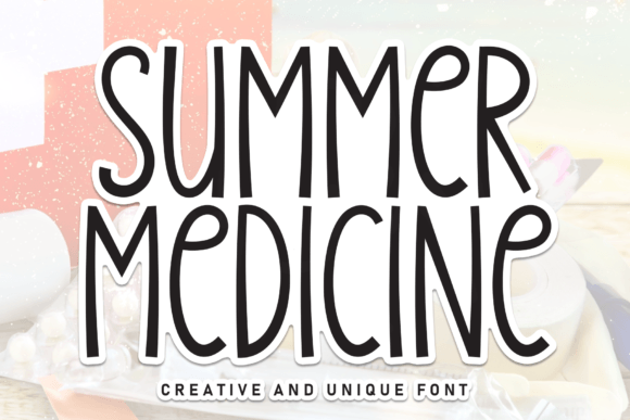 Summer Medicine: A Handwritten Font That Makes Your Brand Feel Warmer