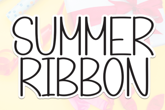 Summer Ribbon: A Friendly Handwritten Font for Warm, Approachable Branding