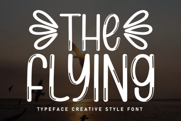 The Flying Handwritten Font for Brand Personality