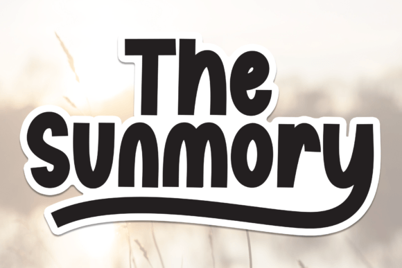 The Sunmory: A Thoughtful Handwritten Font for Brand Identity
