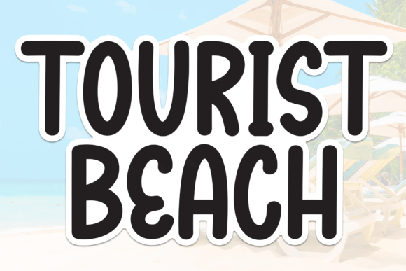 Tourist Beach Handwritten Font for Crafters & Sellers