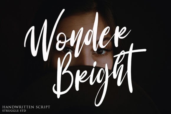 Wonder Bright: A Handwritten Font That Feels Like a Thoughtful Pause