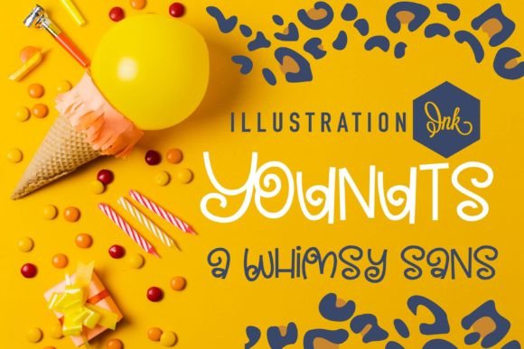 Younutz: A Whimsical, Hand-Crafted Font That Brings Warmth to Real Business Branding